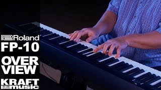 Roland FP10 Digital Piano  Overview [upl. by Courtney]