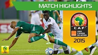 Senegal  Algeria  CAN Orange 2015  27012015 [upl. by Rani616]