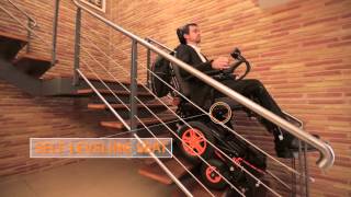 The stairclimbing wheelchair TopChairS [upl. by Oigile]