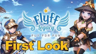 Flyff Legacy Gameplay First Look Mobile MMORPG  MMOscom [upl. by Ushijima]