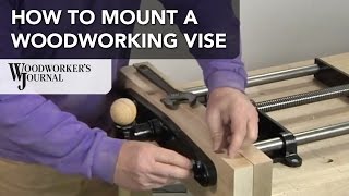 Mounting a Workbench Vise [upl. by Lena]