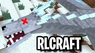 This is how to defeat a DRAGON in RLCRAFT [upl. by Ydde]