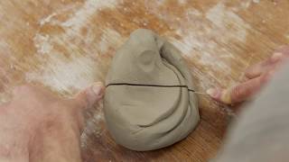 Kneading and Preparing Clay [upl. by Nelad]