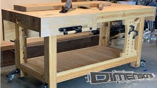 Best Wood Working Workbench Ever [upl. by Noiram]