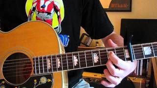 While My Guitar Gently Weeps Lesson Anthology Version  Beatles George Harrison [upl. by Seiber643]