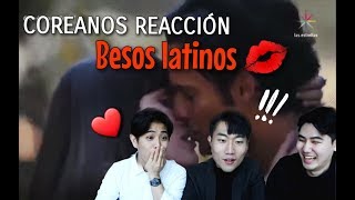 COREANOS REACCIONAN A LOS BESOS LATINOS🔥APASIONADOS🔥 Pandita Chan [upl. by Oinegue]