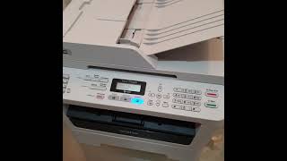 Brother MFC7360N Printer Demo Page [upl. by Tugman]