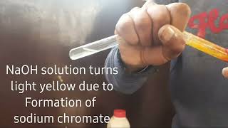 chromyl chloride test [upl. by Suoicserp]