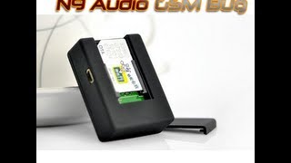 N9 GSM Audio Bug Quick Start Guide [upl. by Yup]