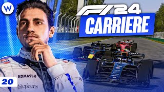 F1 24 CARRIÈRE 20  LA DISASTERCLASS DE RED BULL [upl. by Ycnahc207]