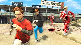 We Went To The CLOWN MOTEL In GTA 5 RP Bad Idea [upl. by Kreda16]