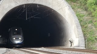 TGV in the Tunnel 240kmh [upl. by Audrye284]