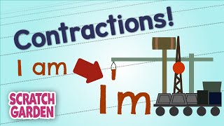 Contractions  English Grammar Practice  Scratch Garden [upl. by Aitnom]