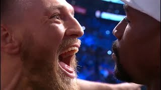 Mayweather vs McGregor Weighin Faceoff [upl. by Deery]