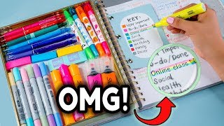 DIY STUDY HACKS How To Be PRODUCTIVE After School  Study Tips to Get BETTER GRADES [upl. by Ainolopa335]