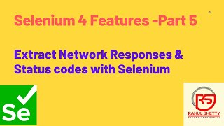 5  How to extract Network Responses and status codes with Selenium Listeners Implementation [upl. by Gwenn]