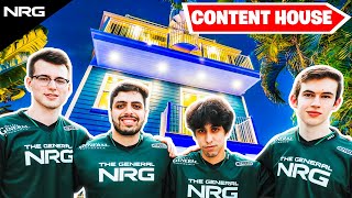 The New NRG Rocket League Content House  Musty JSTN GarrettG amp Sizz [upl. by Eamaj]