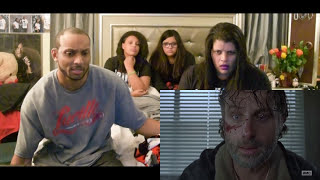 The Walking Dead S7 E1  REACTION FULL VERSION PART 1 [upl. by Caresse]