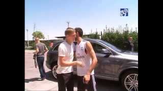 Toni Kroos at the Ciudad Real Madrid [upl. by Wilbert]