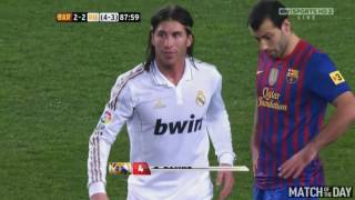 5 Red Cards vs One Club  Sergio Ramos [upl. by Close]