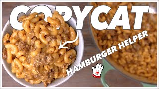 Copycat Hamburger Helper Recipe  Glen And Friends Cooking  Hamburger Helper Cheeseburger Macaroni [upl. by Haisej87]