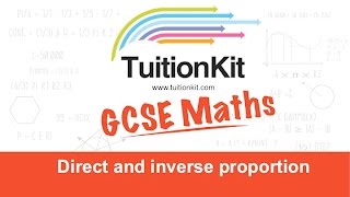 Direct and Inverse Proportion [upl. by Arimay]