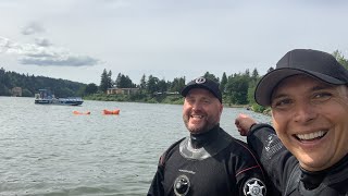 Live Car Removal from River FOUND BODY Tim Robinson [upl. by Wilmette295]