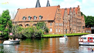 Luebeck Germany  Medieval City Centre  UNESCO World Heritage [upl. by Ravaj]