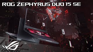 2021 ROG Zephyrus Duo 15 SE  Two Screens Zero Limits  ROG [upl. by Iht]