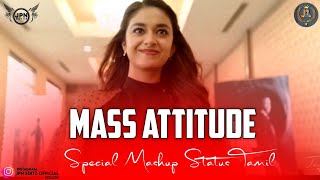 Mass attitude whatsapp status Tamil 💞keerthy SureshMiss india movie [upl. by Malissia]