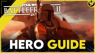 BOBA FETT  Updated Hero Guide 2021  STAR WARS Battlefront 2 [upl. by Meyers37]