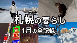 1月の札幌の暮らしを紹介します [upl. by Notfol449]