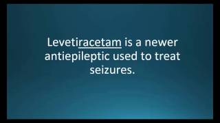 How to pronounce levetiracetam Keppra Memorizing Pharmacology Flashcard [upl. by Atirrehs]