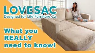 Lovesac Sectional  What you REALLY need to know [upl. by Mcclelland438]