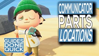 Where To Find The Communicator Parts In Animal Crossing New Horizons [upl. by Clougher]