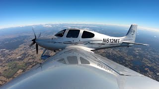 First Cirrus SR22 Turbo Flight [upl. by Aramit]