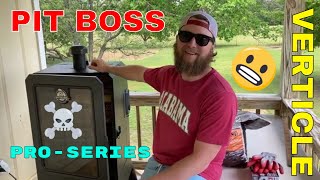 PIT BOSS PRO SERIES II 4SERIES WOOD PELLET VERTICAL SMOKER REVIEW [upl. by Godderd]