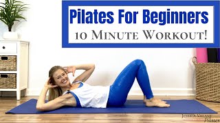 Pilates for Beginners  10 Minute Pilates Workout [upl. by Goss]