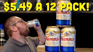 The Cheapest Beer in America A Hamms Beer Taste Test  Cheap Booze Reviews [upl. by Federico]