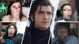 Streamers Reacting to Zack Fair  Final Fantasy VII Remake [upl. by Ennirok]