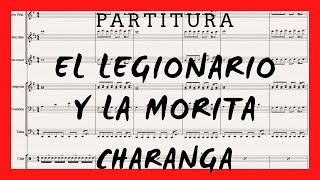 CHARANGA  El Legionario y la Morita  Partitura [upl. by Llet]