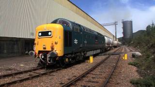 Deltic at Lochaber Smelter [upl. by Eimaraj]