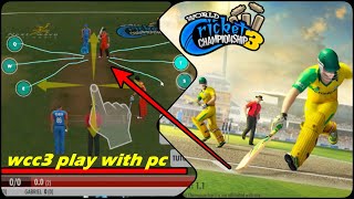 How to Play WCC 3 on PC with Keyboard controls  Play wcc3 Using Memu Emulator HukazGamers [upl. by Adnotal]