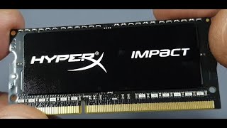 Kingston  Memory RAM DDR3L 8GB 1600MHz SODIMM HyperX Impact HX316LS9IB8 PC3L12800 📦Unboxing [upl. by Elwood]