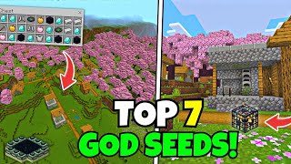 🔥SEEDS Best Seeds for Minecraft 120 Bedrock [upl. by Enelav]