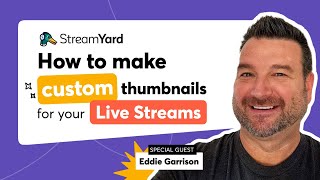 How to Create Thumbnails For Your Live Stream [upl. by Paxton]