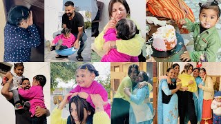 INDER amp KIRAT BABY SITTING  FAMILY VLOG  VISITING PUA HOUSE  INDER amp KIRAT [upl. by Nedrah]