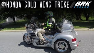 1st time on a Goldwing Trike [upl. by Ahseinad]