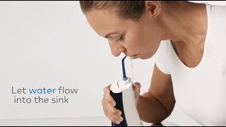 How to Use the Waterpik® WP360 Cordless Water Flosser [upl. by Hinman711]