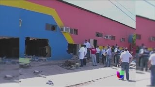 Videos indican que el incendio en una guardería donde murieron 49 niños fue provocado [upl. by Ahsiekam]